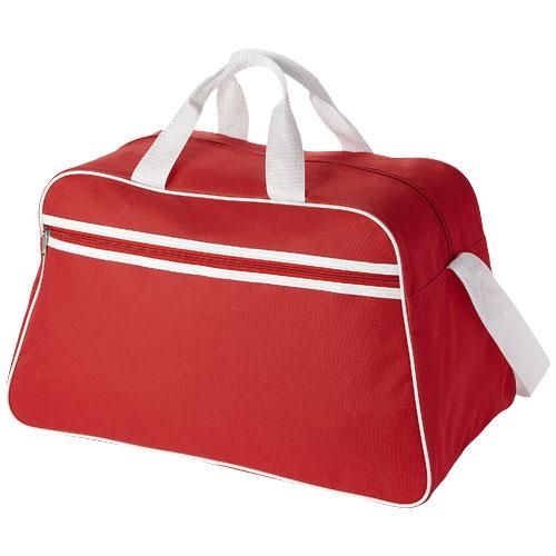 San Jose sporttas rood/wit