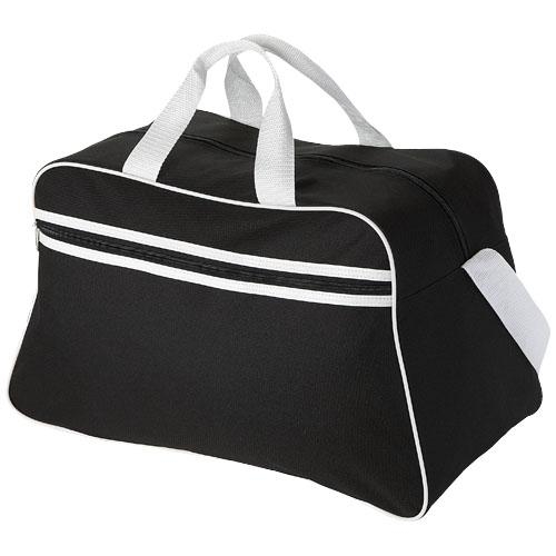 San Jose sporttas zwart/wit