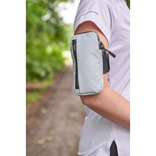 Polyester sporttas arm Christel kobaltblauw