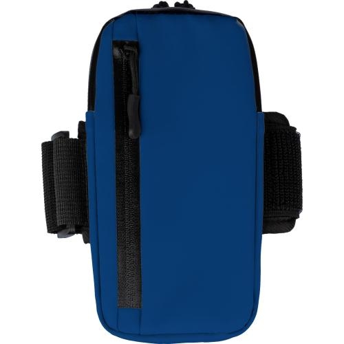 Polyester sporttas arm Christel kobaltblauw