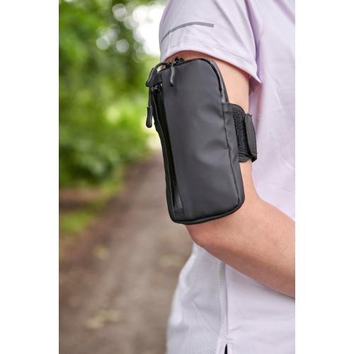 Polyester sporttas arm Christel kobaltblauw
