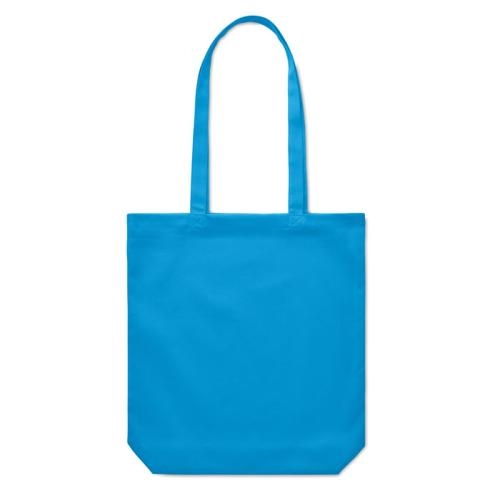Gekleurde canvas boodschappentas Rassa navy