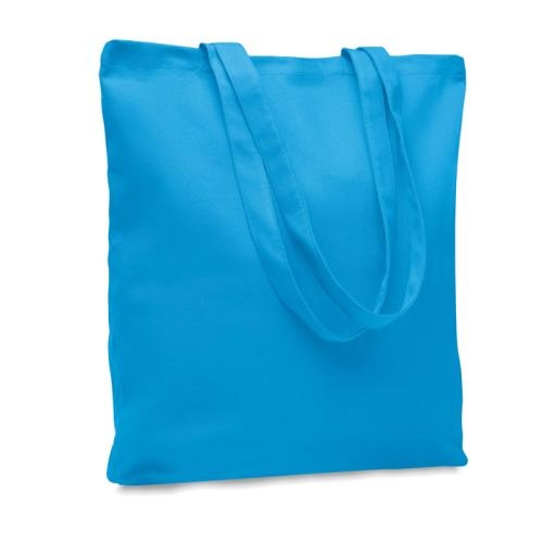 Gekleurde canvas boodschappentas Rassa navy