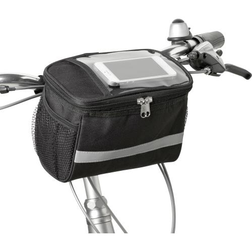 Polyester fietskoeltas Prisha zwart