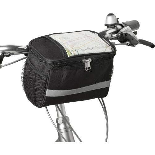 Polyester fietskoeltas Prisha zwart