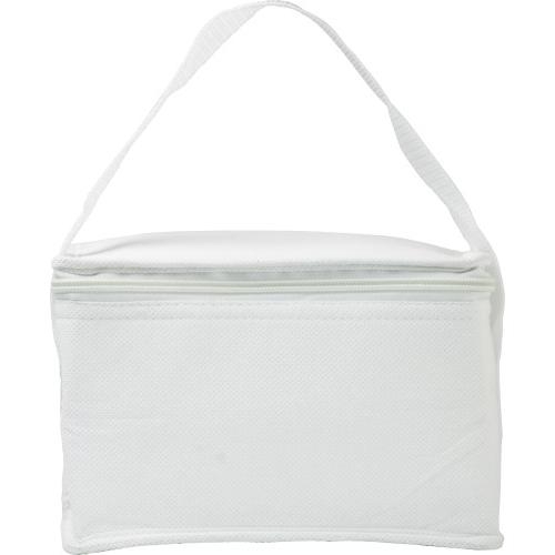 Non-woven koeltas voor zes blikjes wit