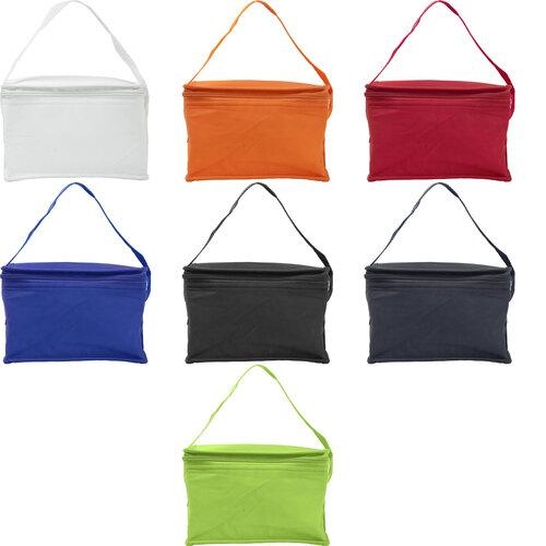 Non-woven koeltas voor zes blikjes kobaltblauw