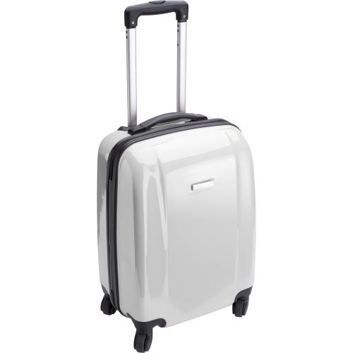 ABS trolley 4 wielen Verona wit