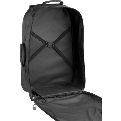 Opvouwbare trolley zwart