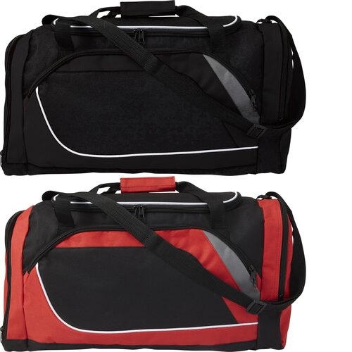 Polyester (600D) sporttas rood Polyester (600D) sporttas rood