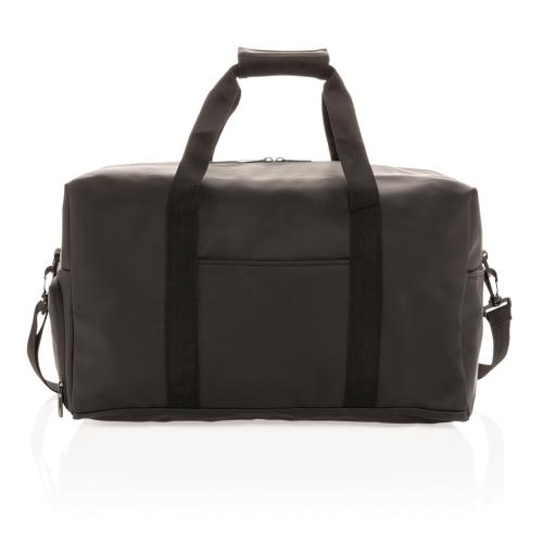 Smooth PU weekendtas PVC-vrij navy