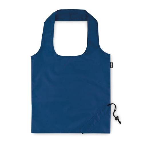 Opvouwbare RPET tas Foldpet blauw