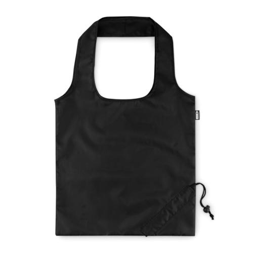 Opvouwbare RPET tas Foldpet zwart