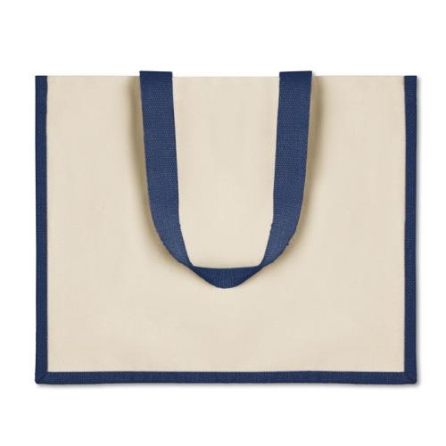 Jute Canvas boodschappentas Campo de fiori lemon