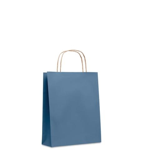 Kleine gekleurde papieren tas groen