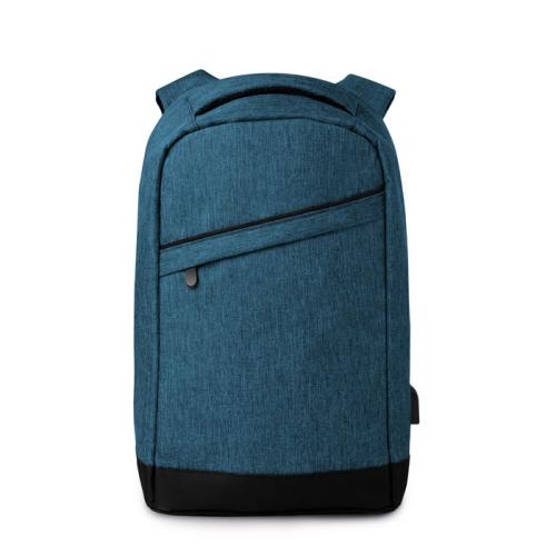 Nylon laptoprugtas Berlin blauw