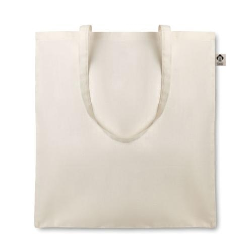 Katoenen boodschappentas Organic cottonel beige