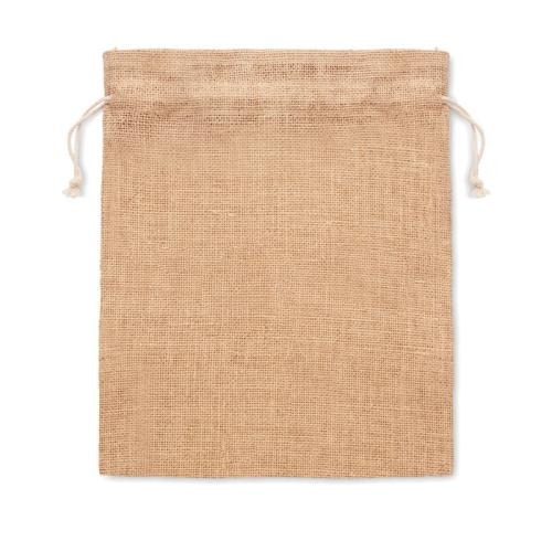 Jute geschenkzak small Jute small beige