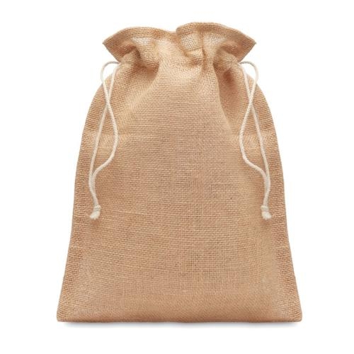 Jute geschenkzak small Jute small beige