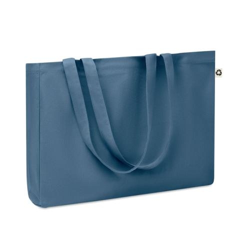 Gerecyclede tas Respect coloured blauw Gerecyclede tas Respect coloured blauw