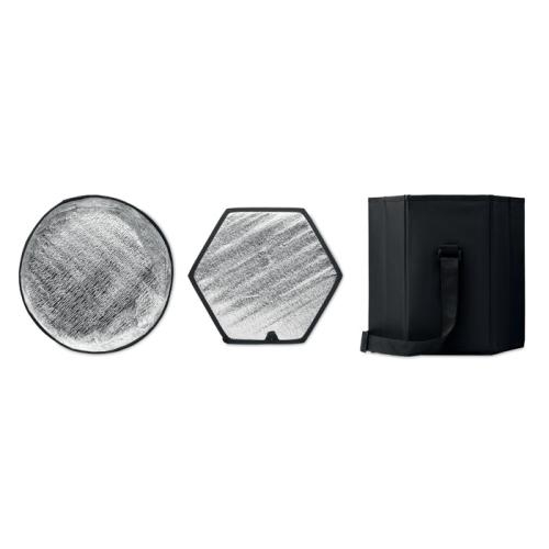 Opvouwbare koeltas- krukje Seat & drink zwart
