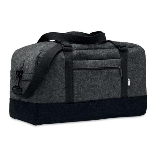 RPET vilten weekendtas Indico bag donkergrijs RPET vilten weekendtas Indico bag donkergrijs
