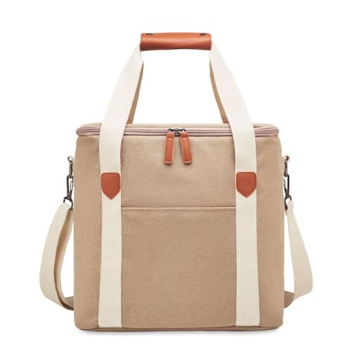Grote canvas koeltas Kecil beige