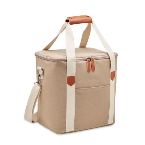 Grote canvas koeltas Kecil beige