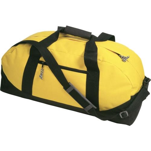 Polyester sport-/reistas geel