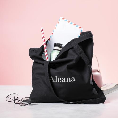Katoenen tas Toendra fuchsia