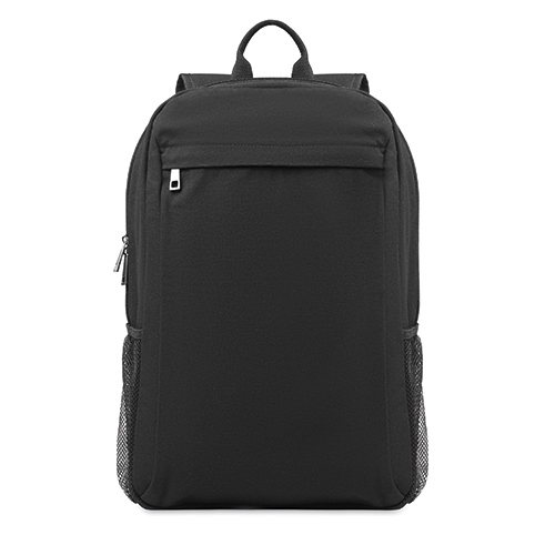 Canvas laptoprugtas 15 inch zwart