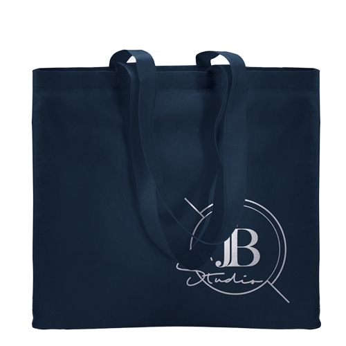 Non woven tas Emily navy