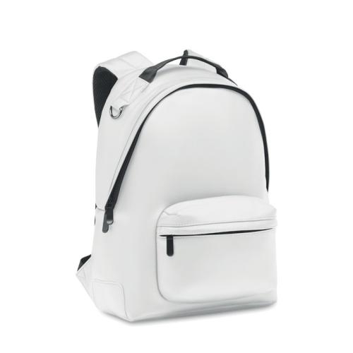 PU 15 inch laptoprugzak Bai wit