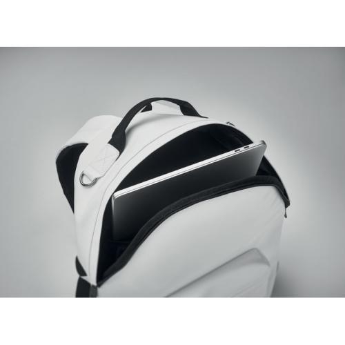 PU 15 inch laptoprugzak Bai zwart