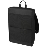 Rise GRS gerecyclede 15,6"laptoprugzak zwart