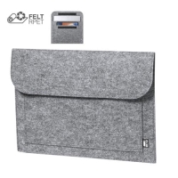 Vilten laptopsleeve Novac grijs