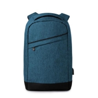 Nylon laptoprugtas Berlin blauw