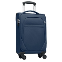 Polyester handbagagetrolley Voyage blauw