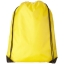 Premium polyester rugzak geel