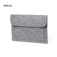 Vilten laptopsleeve Novac grijs
