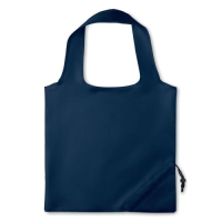 Opvouwbare boodschappentas blauw