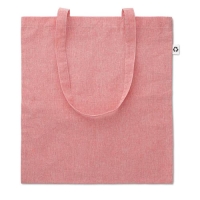 Gerecycled katoenen tas rood