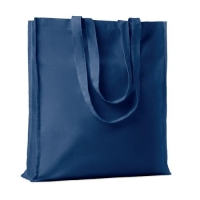 Gekleurde boodschappentas Portobello blauw