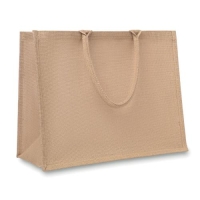 Jute boodschappentas Brick lane beige