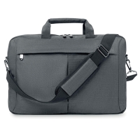 Premium laptoptas RPET donkergrijs