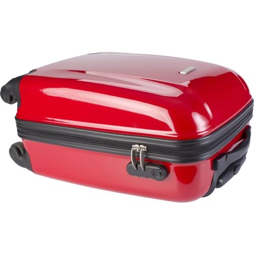 ABS trolley 4 wielen Verona rood