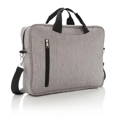 Basic 15” laptop tas grijs