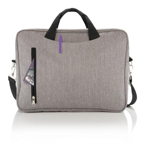 Basic 15” laptop tas antraciet