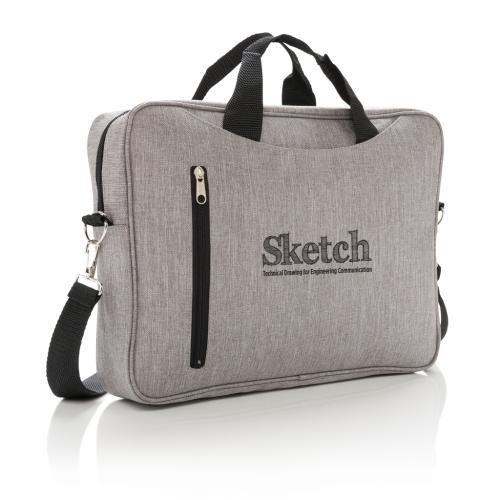 Basic 15” laptop tas antraciet