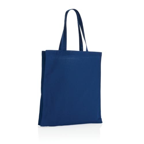 Impact AWARE™ gerecycled draagtas met bodem blauw